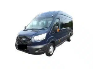 professional minibus driver Manchester service
